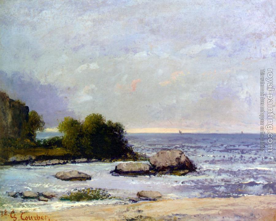 Gustave Courbet : Marine de Saint Aubin